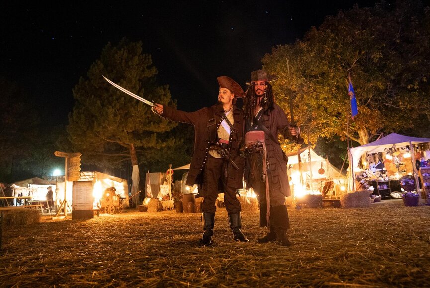 Atmosphäre bei den Piratentagen