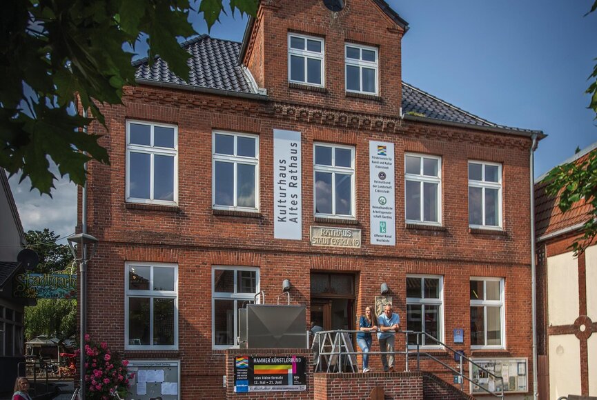 Außenansicht vom Alten Rathaus in Garding