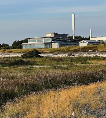 Außenansicht der Dünen-Therme