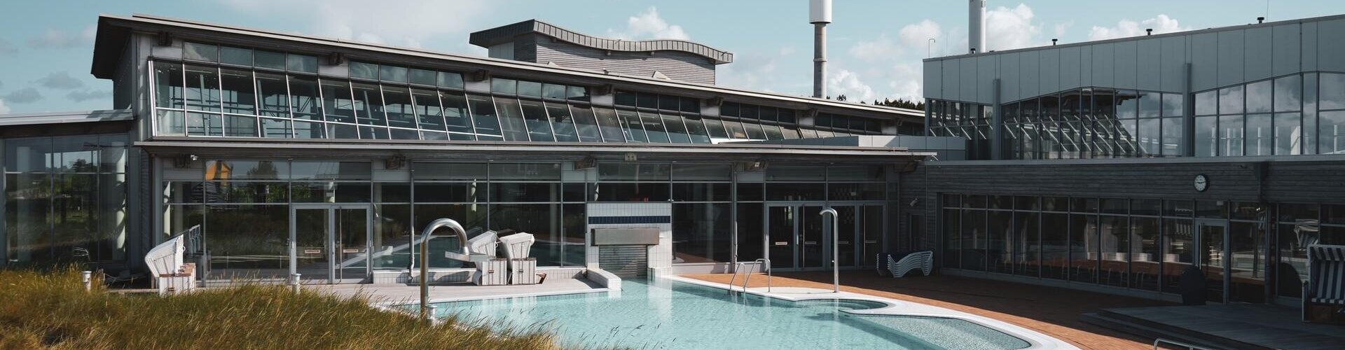 Außenbecken der Dünen-Therme