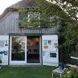 Kunst-Galerie mit offenen Türen