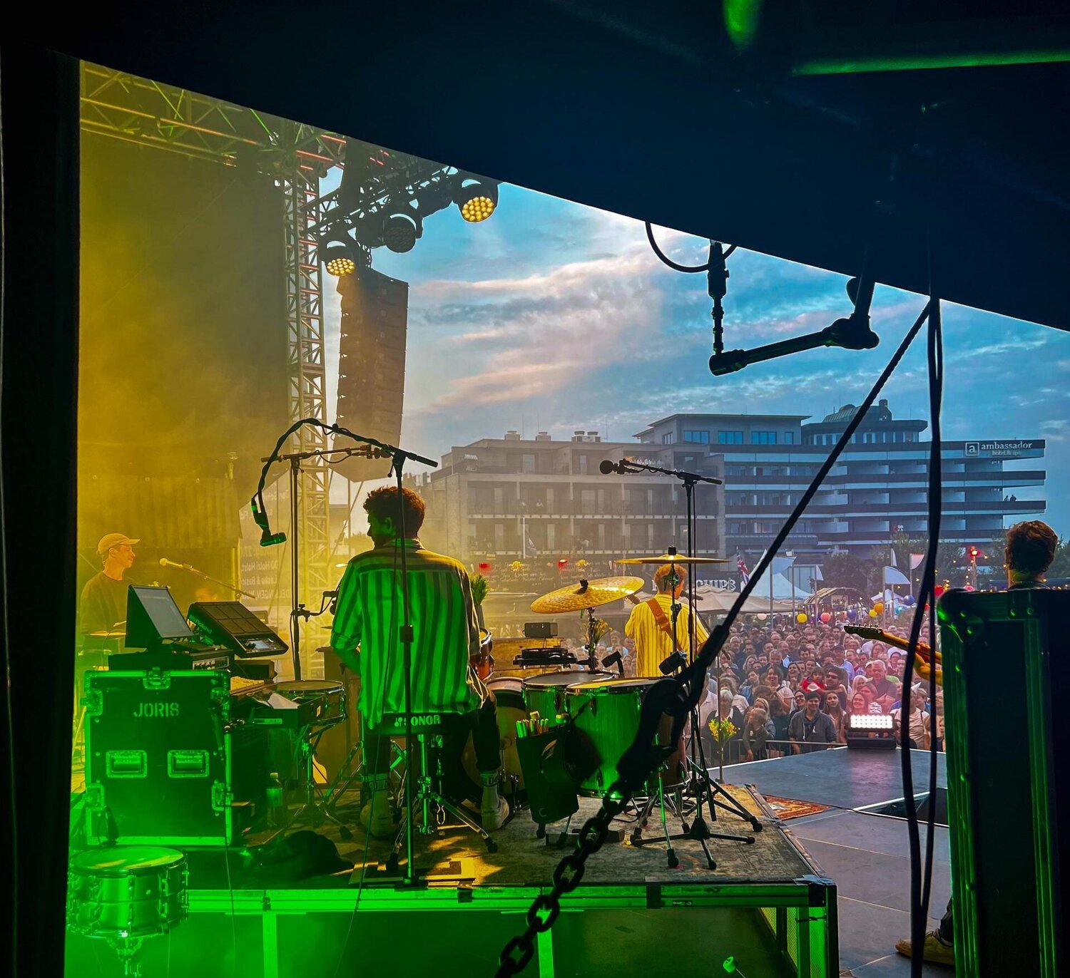 Top-Act Joris tritt auf der HÆDI-Bühne auf