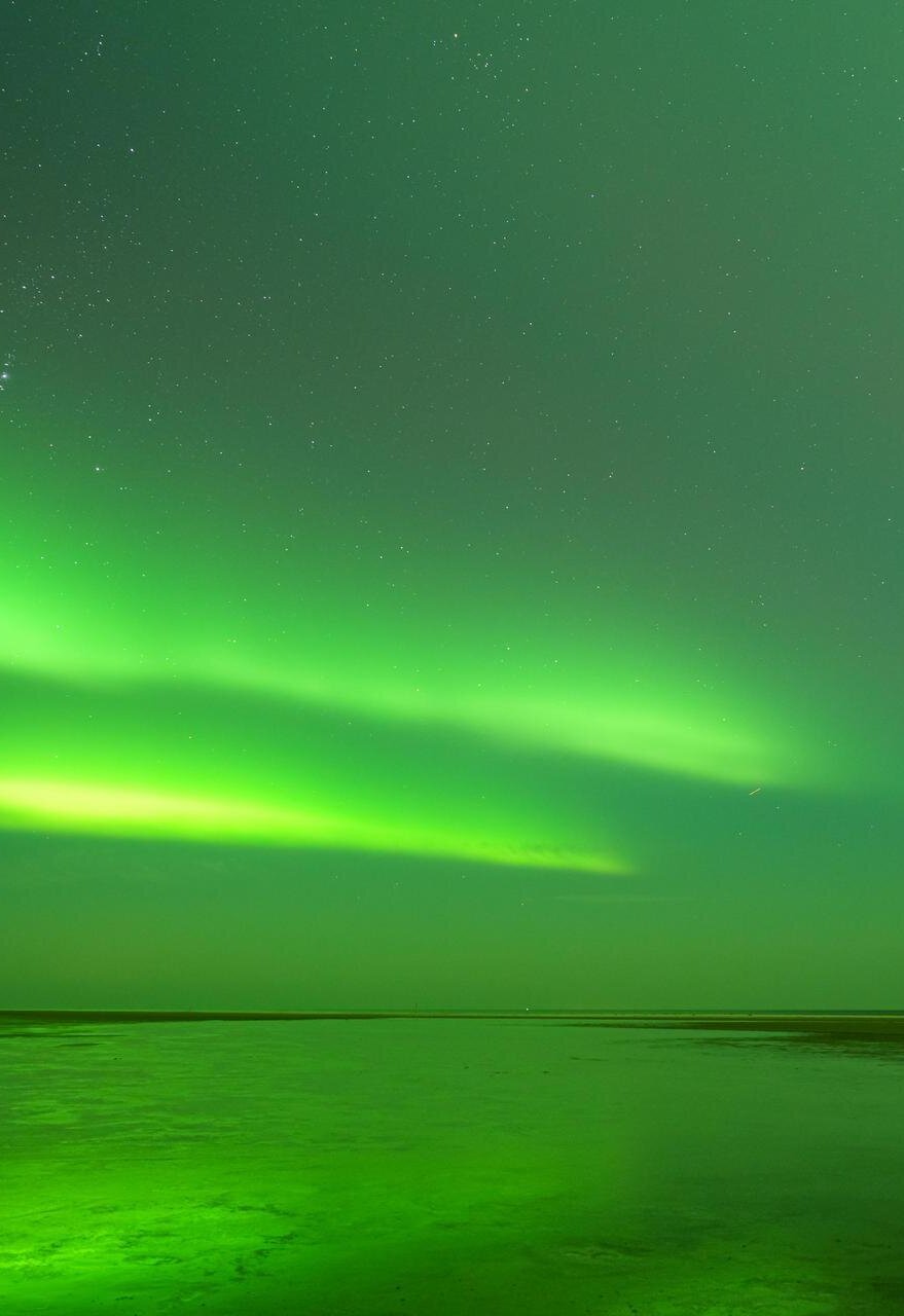 Nordlichter am Nordseestrand