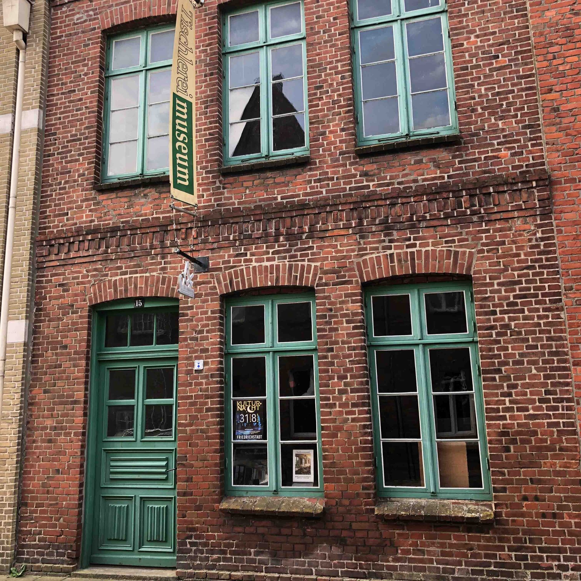 Blick auf das Tischlereimuseum