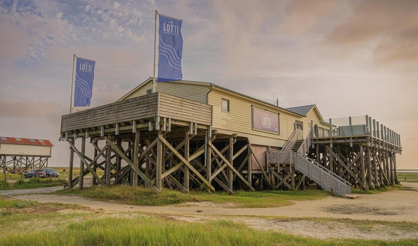 Blick auf LOTTI am Südstrand