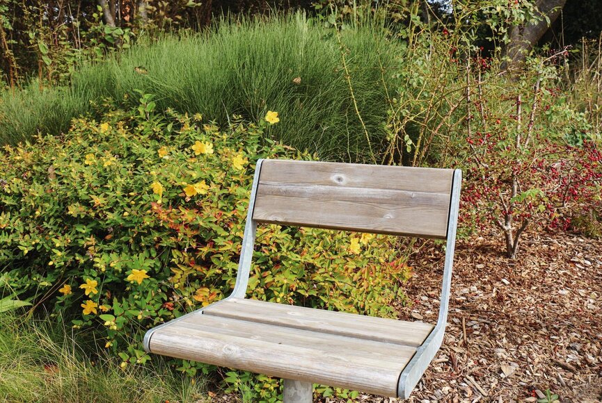 Sitzplatz an der frischen Luft