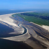 Wattenmeer von oben