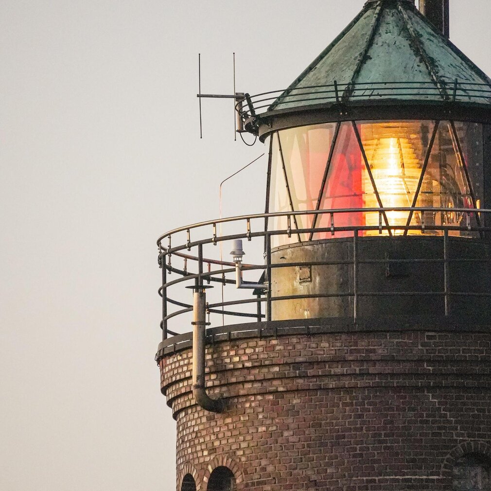 Spitze vom Böhler Leuchtturm