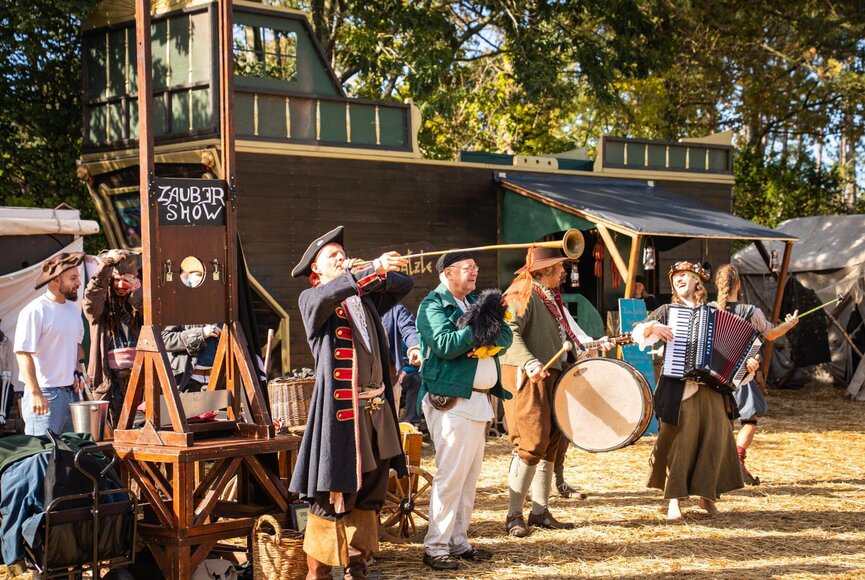 Atmosphäre bei den Piratentagen