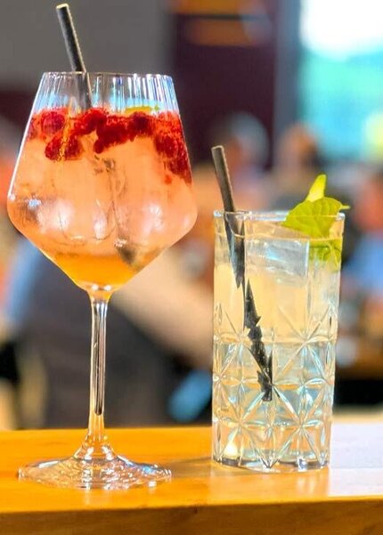 Getränke im Restaurant Fenne