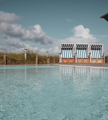 Außenbecken der Dünen-Therme