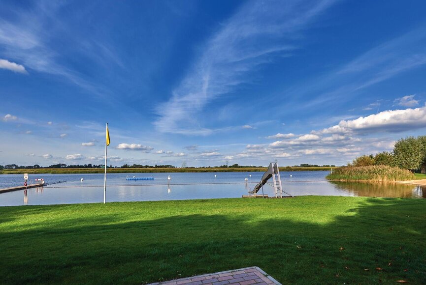 Blick auf das Treenebad