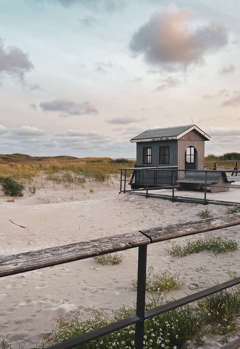 Häuschen auf der Seebrücke 