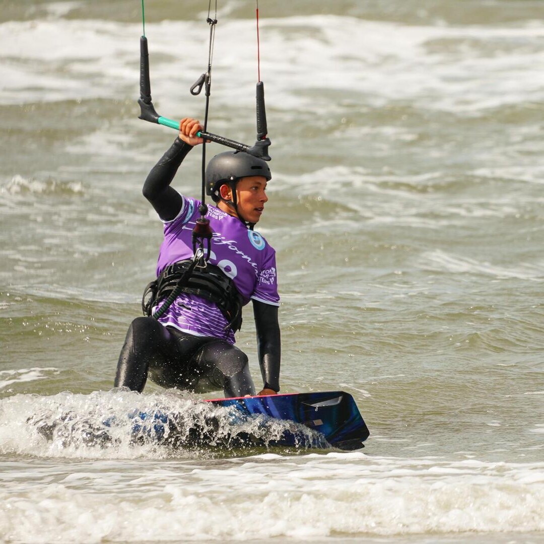 Surfer im Wasser