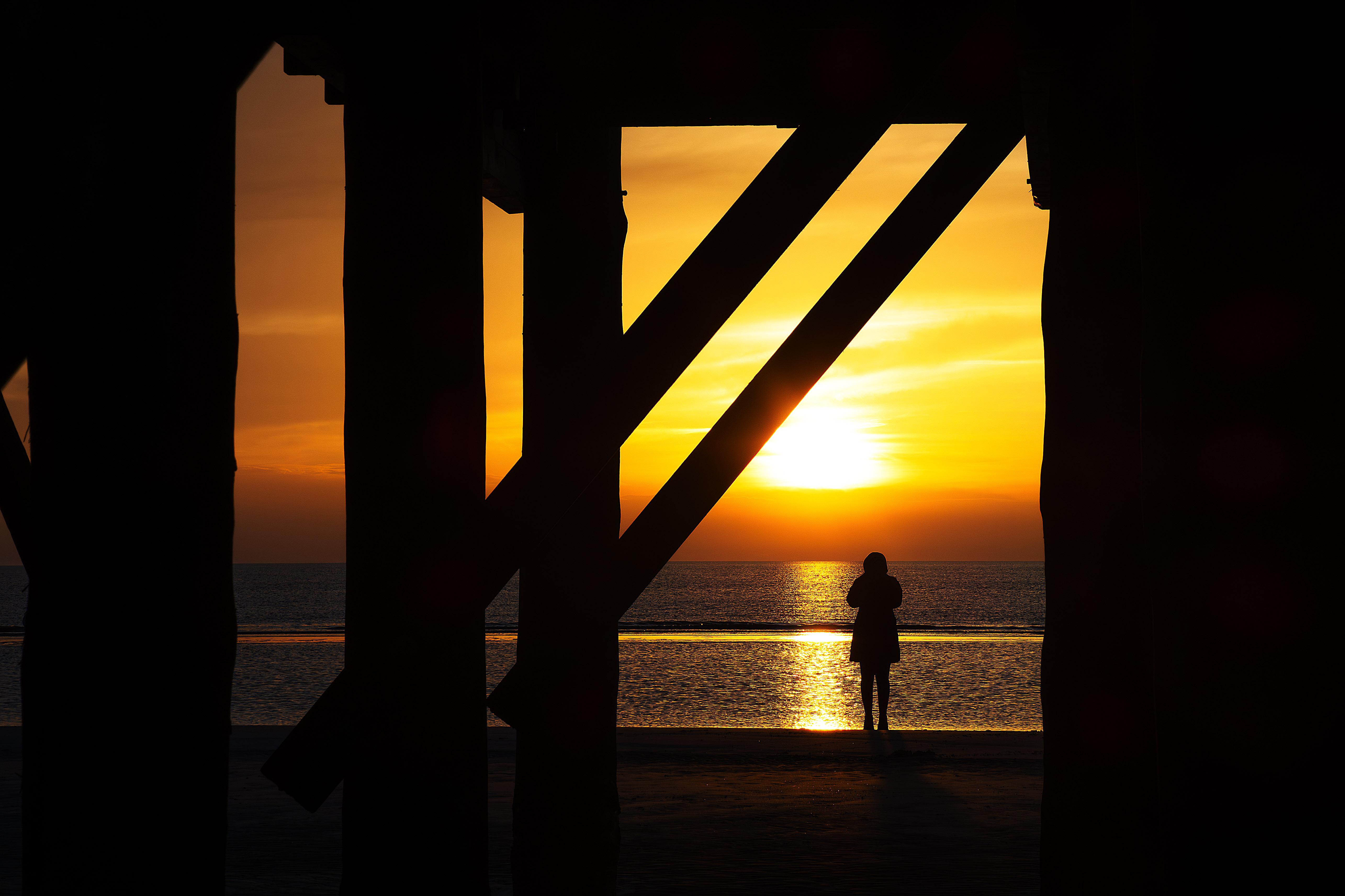 Ording Sonnenuntergang-